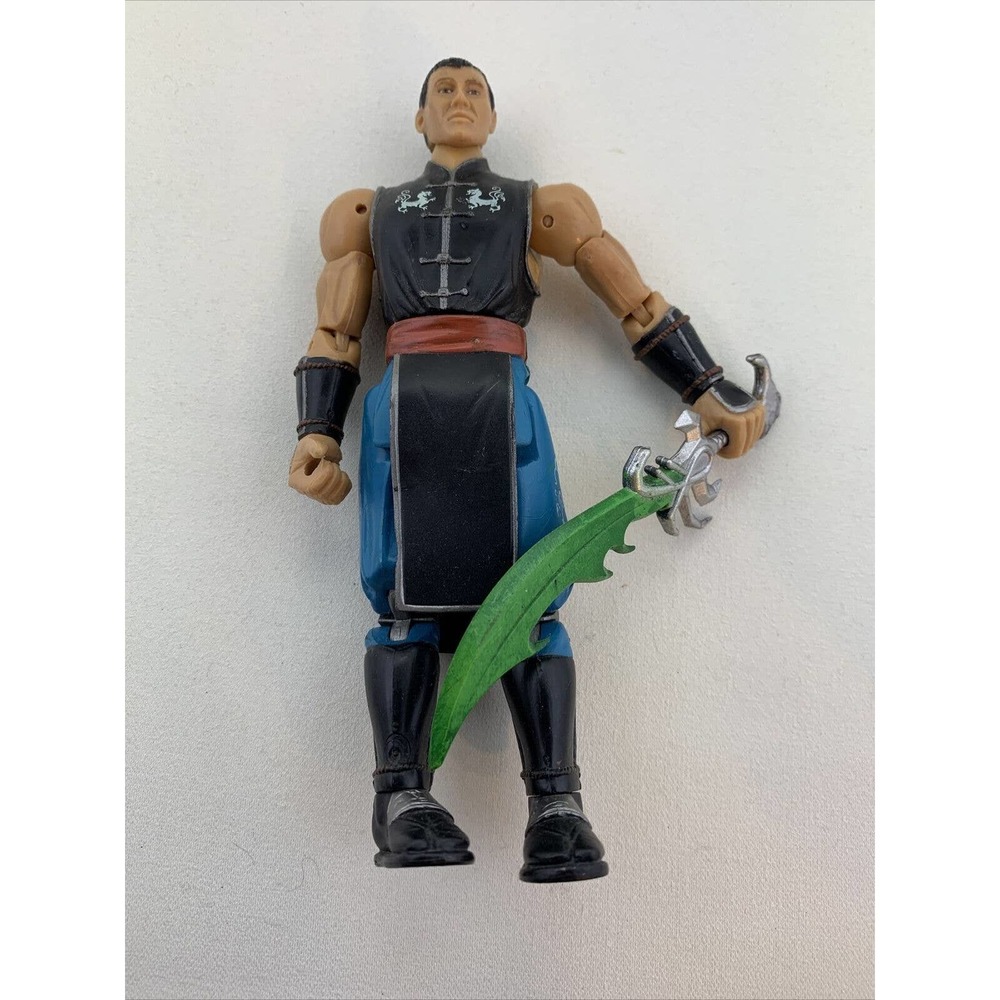 Mortal Kombat Shaolin Monks - Kung Lao 2005 Jazwares 6” Loose Figure